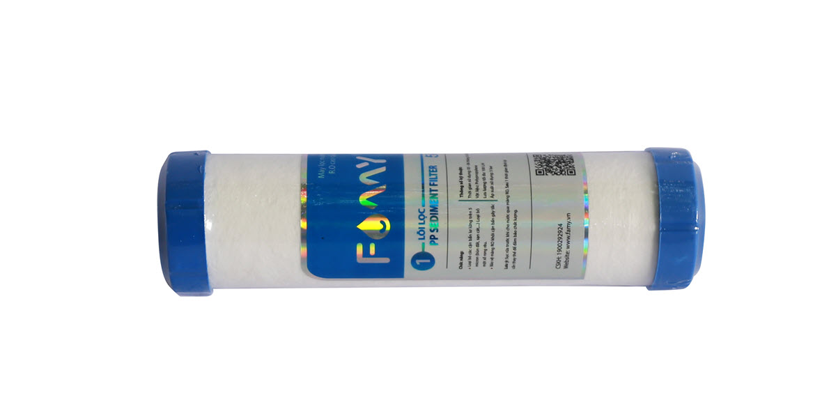 Lõi lọc nước số 1 FAMY PKF1A sợi bông PP 5 micron