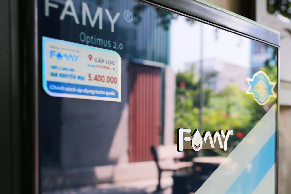 Máy lọc nước 9 cấp lọc Famy ECO 2.0