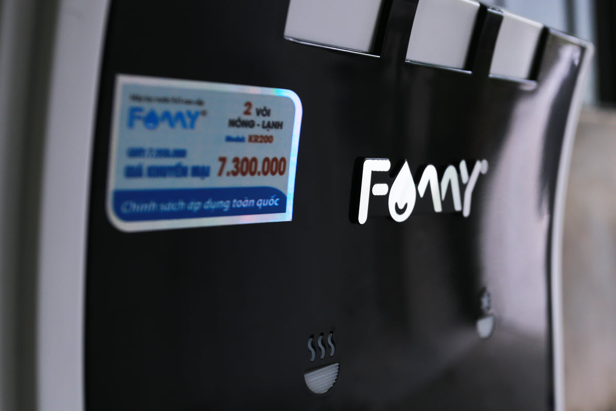 Máy lọc nước có nóng lạnh FAMY KR200 2 chế độ nước nóng nguội