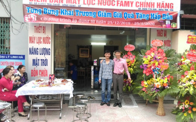 Chúc mừng khai trương đại lý Linh Hà, Trại Chuối, Hải Phòng