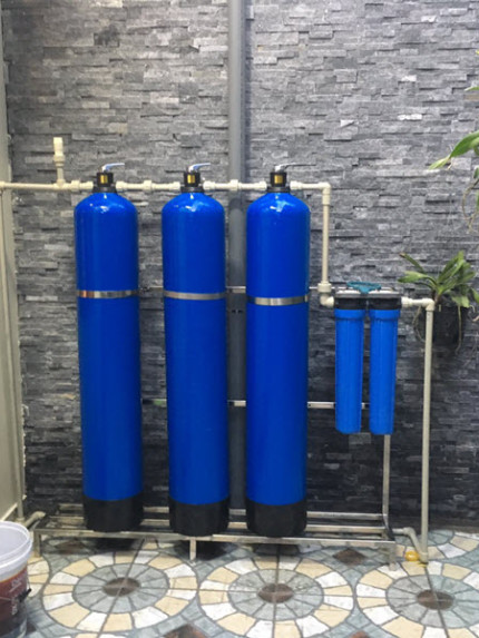 Bộ lọc nước tổng đầu nguồn FAMY cho gia đình, biệt thự, khách sạn