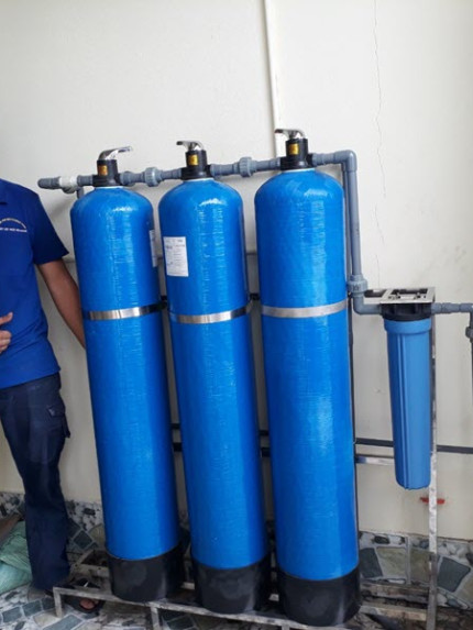 Bộ lọc nước tổng đầu nguồn FAMY cho gia đình, biệt thự, khách sạn