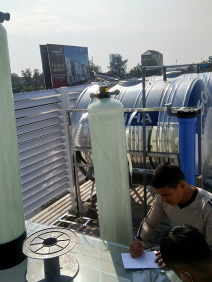 Bộ lọc nước tổng đầu nguồn FAMY cho gia đình, biệt thự, khách sạn