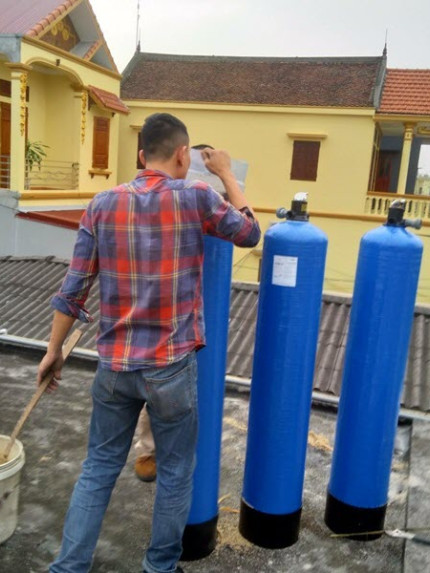 Bộ lọc nước tổng đầu nguồn FAMY cho gia đình, biệt thự, khách sạn