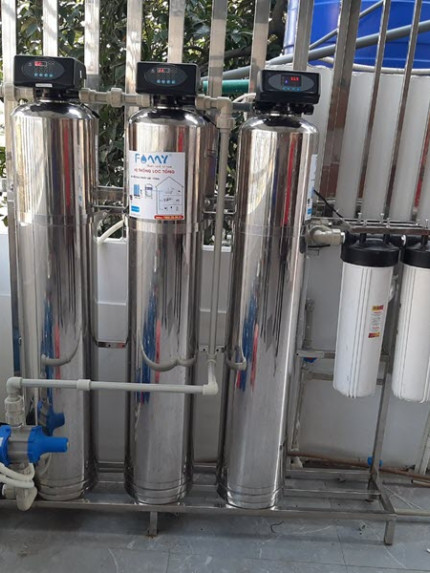 cột lọc nước thô