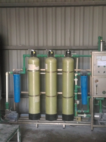 dàn máy lọc nước công nghiệp