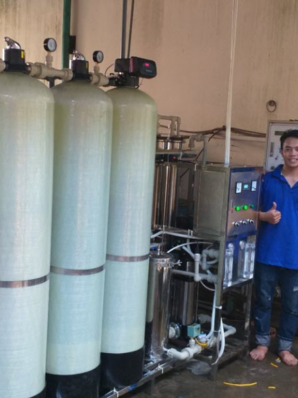 lắp đặt máy lọc nước công nghiệp