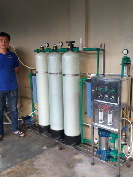 lắp đặt máy lọc nước công nghiệp