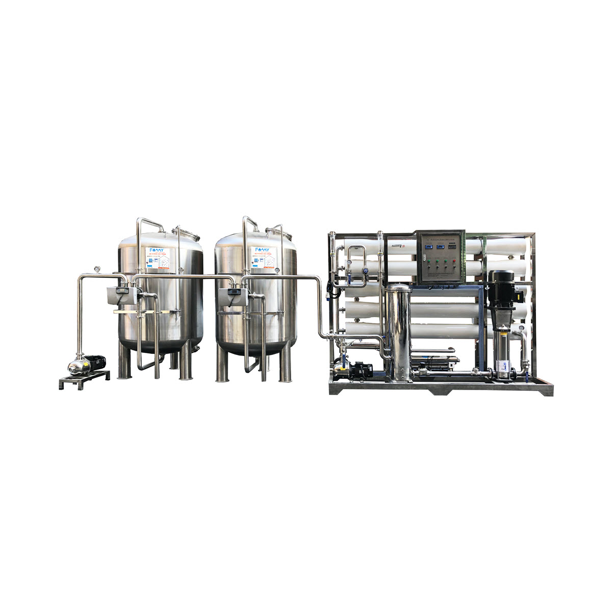 Máy lọc nước công nghiệp FAMY CN10K, RO 10.000 lít/giờ