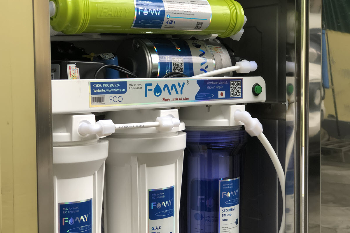 Máy lọc nước nhiễm mặn chuyên dụng FAMY ECO-M1IQ