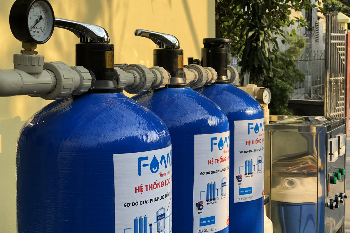 Máy lọc nước công nghiệp FAMY CN250, RO 250 lít/giờ