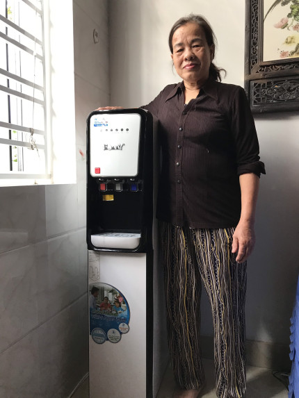 Máy lọc nước Famy KR300 3 vòi, 3 chế độ nóng lạnh nguội