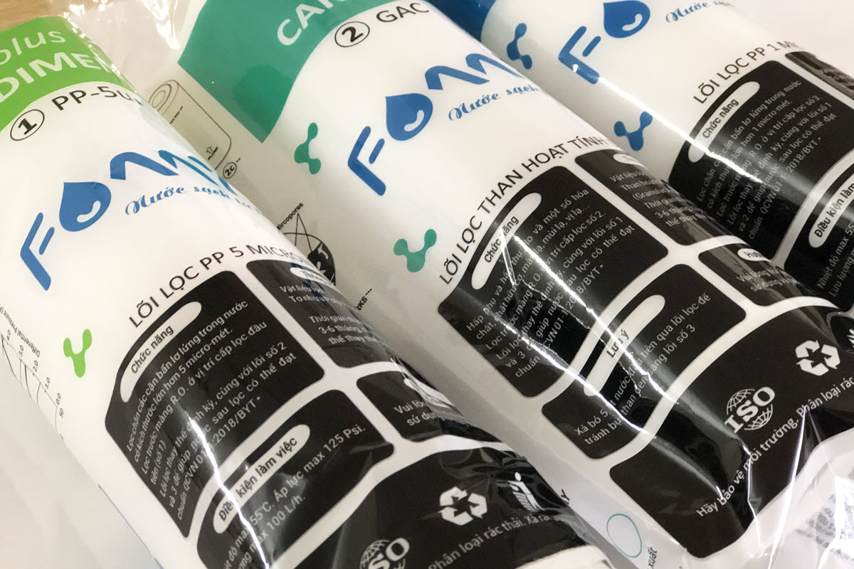 Lõi lọc nước số 3 FAMY PKF3B sợi bông PP 1 micro
