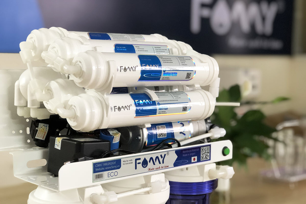 Máy lọc nước 10 cấp lọc FAMY ECO10 âm tủ bếp