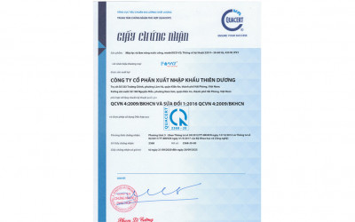 Máy lọc nước cao cấp Famy nhận chứng nhận hợp quy QCVN 04:2009/BKHCN