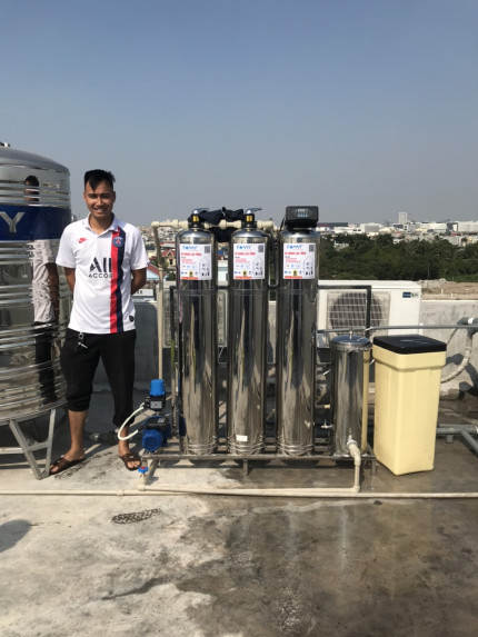 Hệ thống lọc tổng lọc đầu nguồn FAMY FA-LT03 cột inox