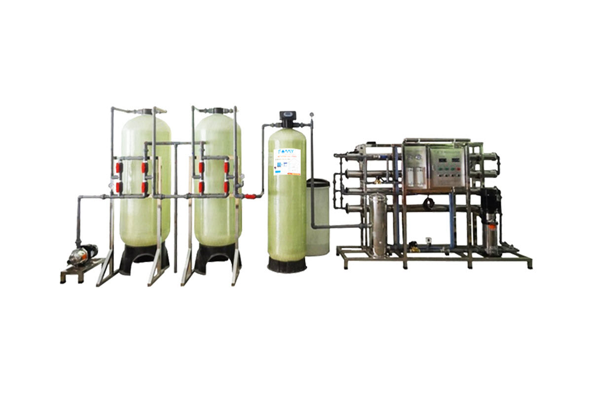 Máy lọc nước công nghiệp FAMY CN02K composite, RO 2.000 lít/giờ