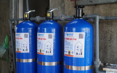 Báo giá bộ lọc nước đầu nguồn – Chuyên dụng cho xử lý nước nhiễm sắt của Famy.