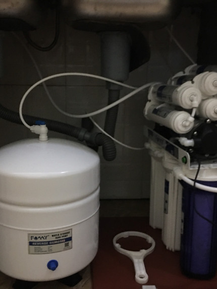 Máy lọc nước công nghệ Hàn Quốc FAMY KR9-HA 9 cấp lọc không vỏ tủ