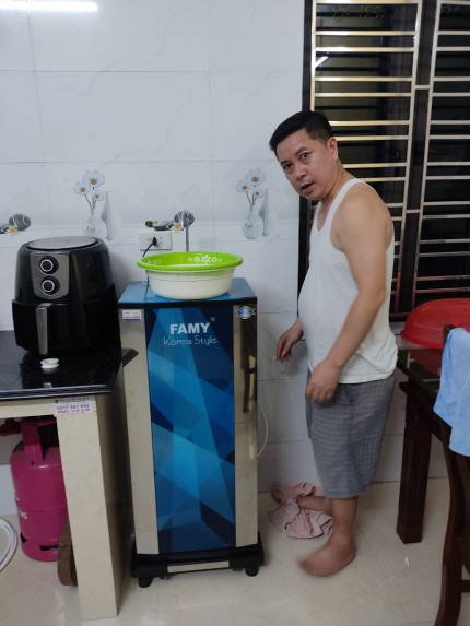Máy lọc nước công nghệ Hàn Quốc FAMY KR9IQ-HA 9 cấp lọc