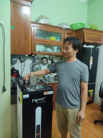 Máy lọc nước FAMY ECO2.0-V3 3 chế độ nóng, lạnh, nguội phiên bản mới