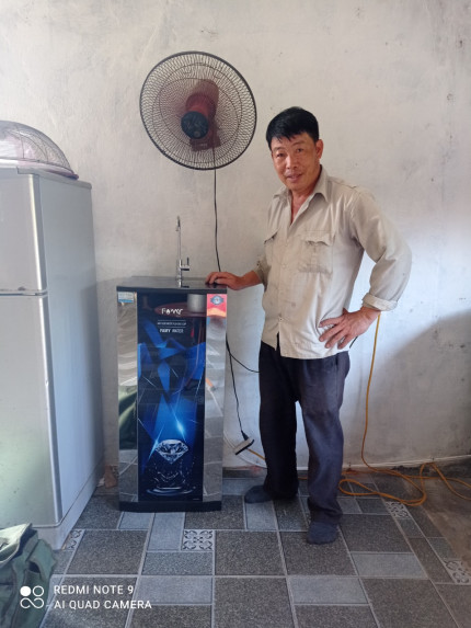 Máy lọc nước FAMY ECO8IQ-HA 8 cấp lọc bơm hút