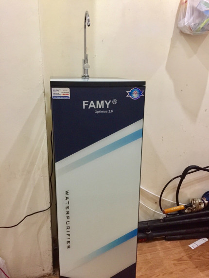 Máy lọc nước FAMY ECO2.0-HA 9 cấp lọc bơm hút