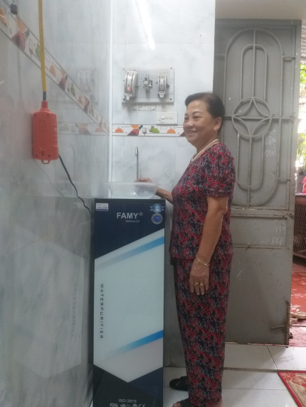 Máy lọc nước FAMY ECO2.0-HA 9 cấp lọc bơm hút