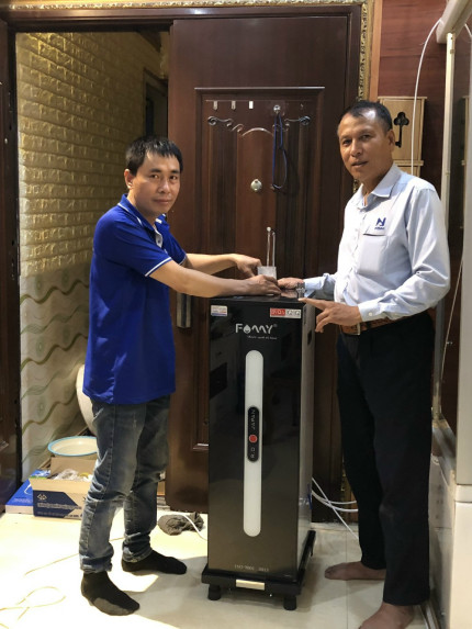 Máy lọc nước FAMY ECO2.0-V2 2 chế độ nóng và nguội phiên bản mới