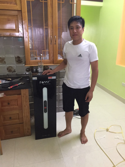 Máy lọc nước FAMY ECO2.0-V2 2 chế độ nóng và nguội phiên bản mới