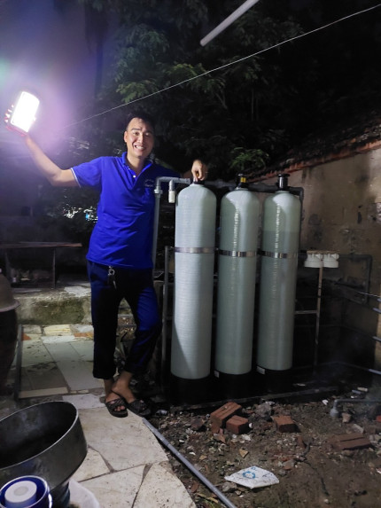 Hệ thống lọc tổng công suất lớn FAMY sử dụng cột composite 1252