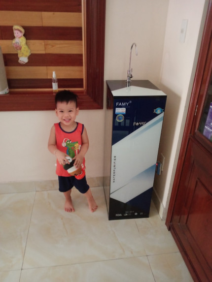 Máy lọc nước FAMY ECO2.0-HA 9 cấp lọc bơm hút