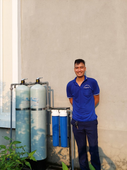 Hệ thống lọc tổng lọc nước đầu nguồn FAMY-LT02C cột Composite