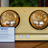 Đèn sưởi phòng tắm 2 bóng Famy FMS-02 siêu tiết kiệm điện