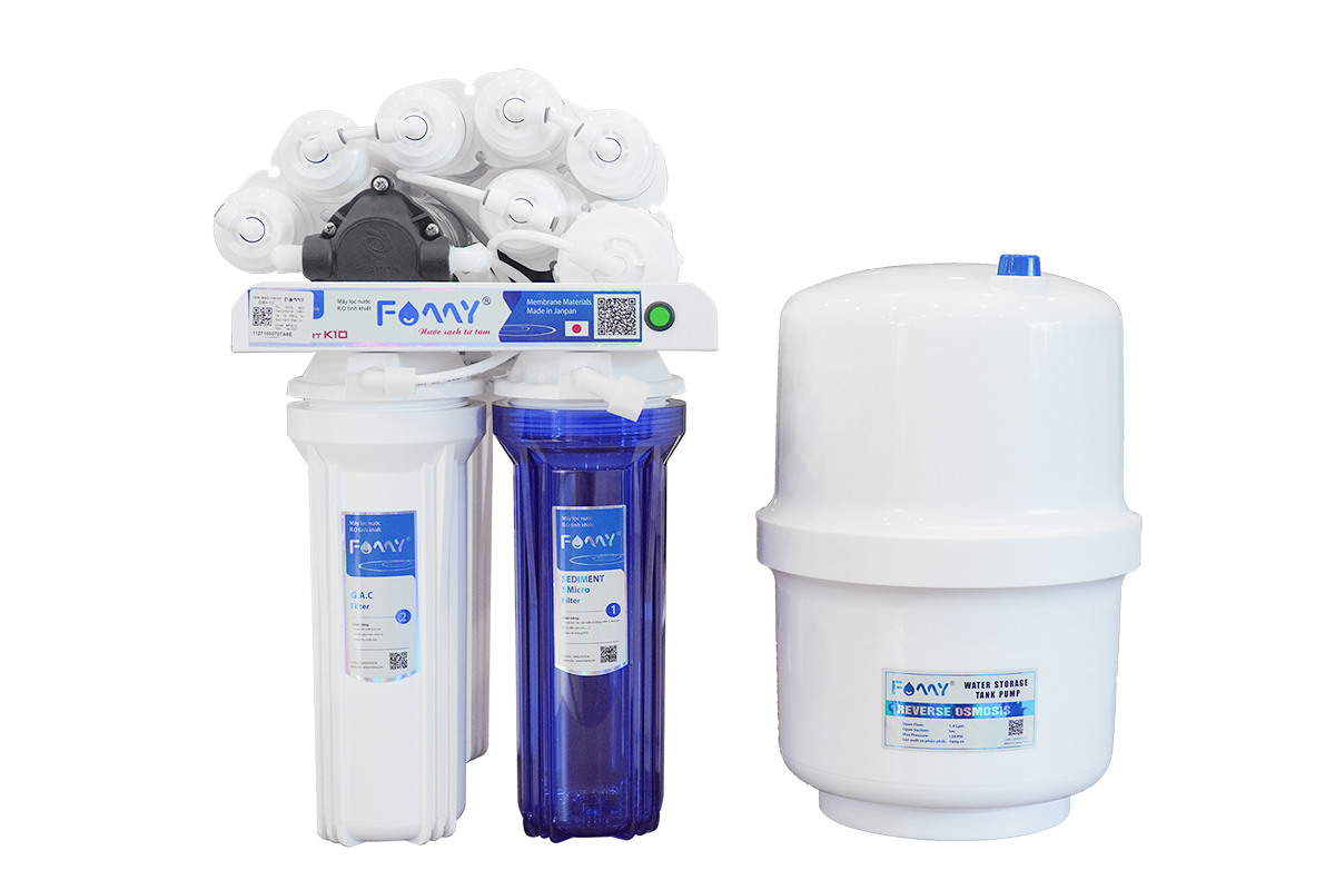 Máy lọc nước 10 cấp lọc FAMY SP-K10 âm tủ bếp