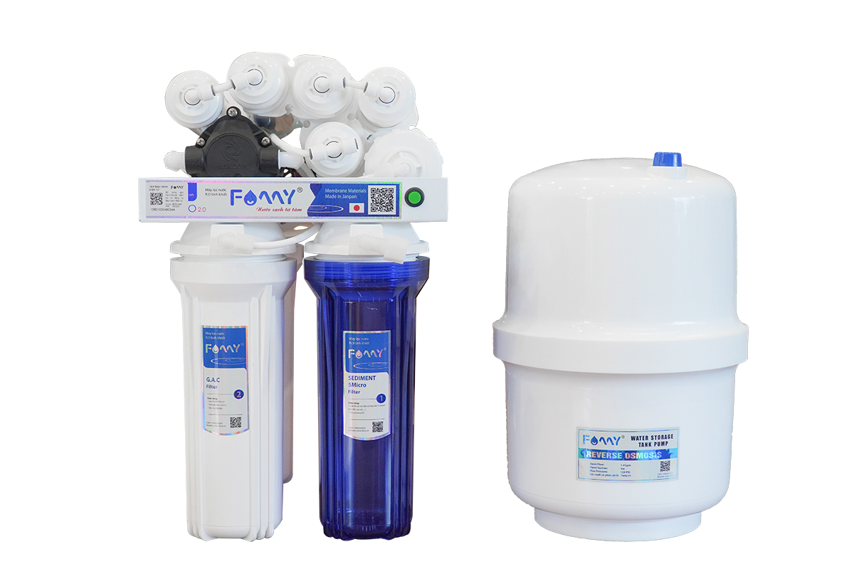 Máy lọc nước 9 cấp lọc Famy ECO 2.0 âm tủ bếp