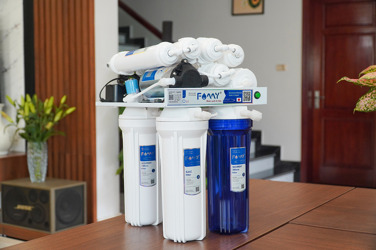 Máy lọc nước 9 cấp lọc Famy ECO 2.0 âm tủ bếp