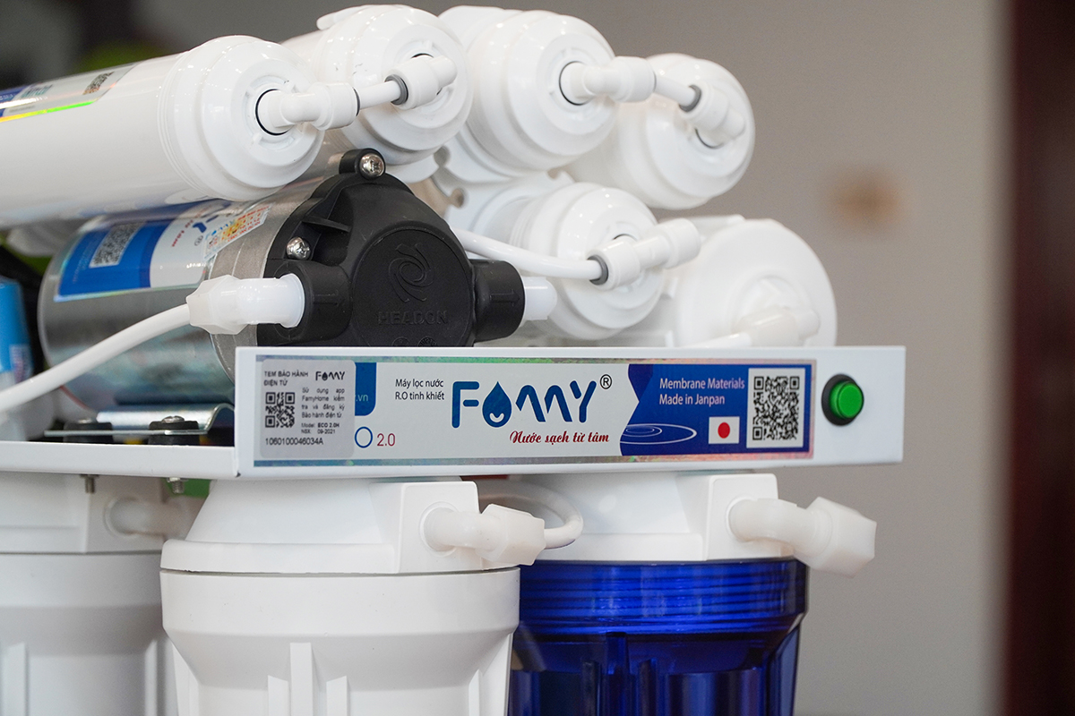 Máy lọc nước 9 cấp lọc Famy ECO 2.0 âm tủ bếp