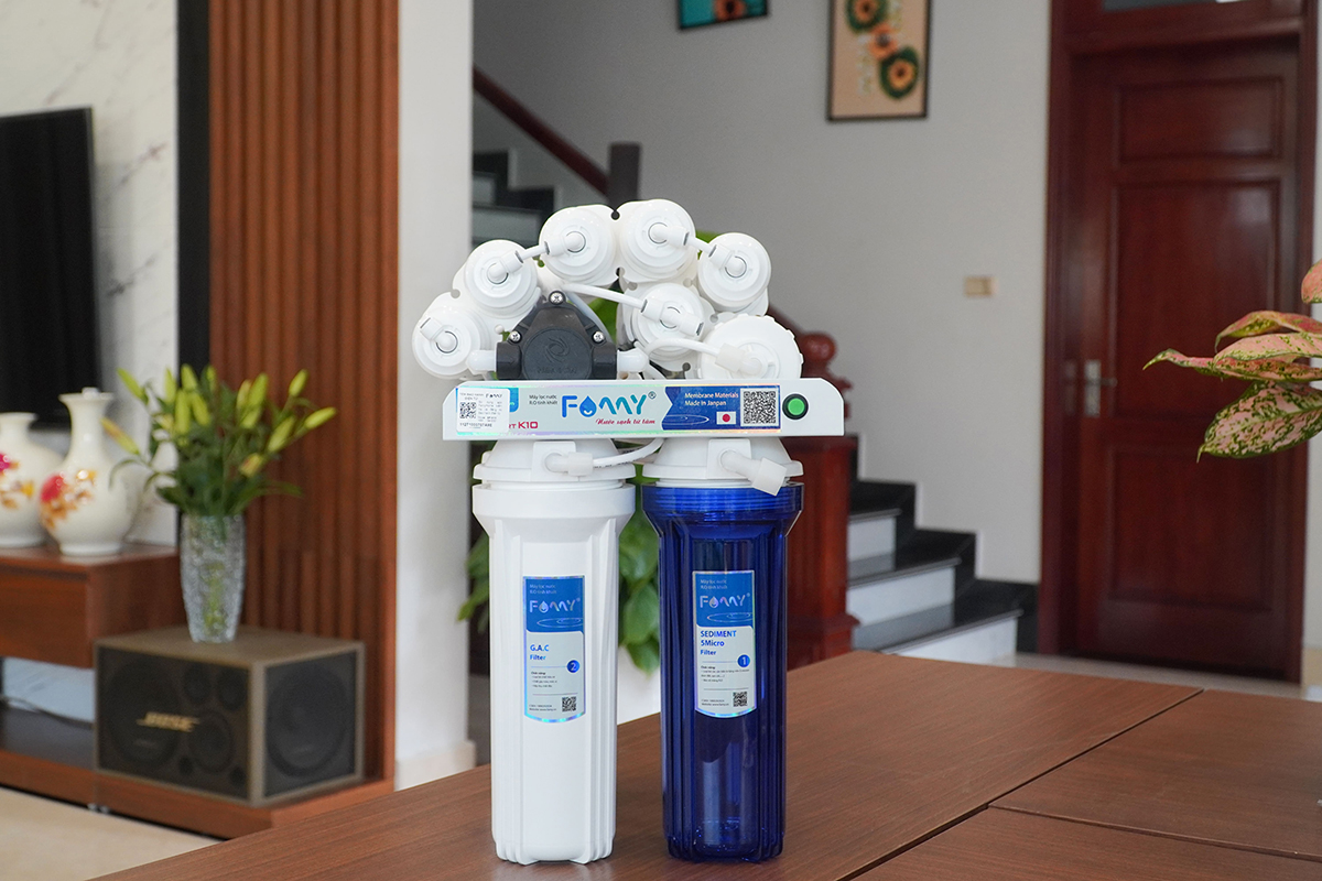 Máy lọc nước 10 cấp lọc FAMY SP-K10 âm tủ bếp