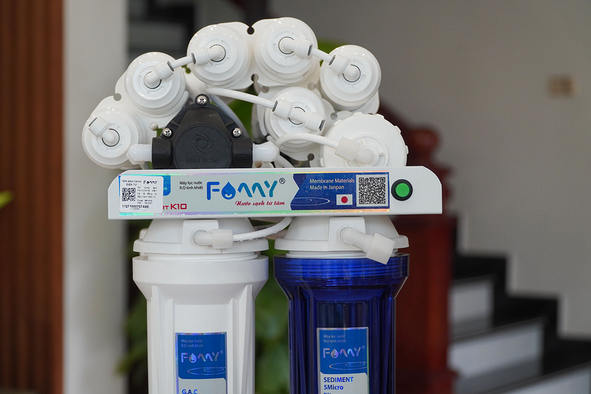 Máy lọc nước 10 cấp lọc FAMY SP-K10 âm tủ bếp