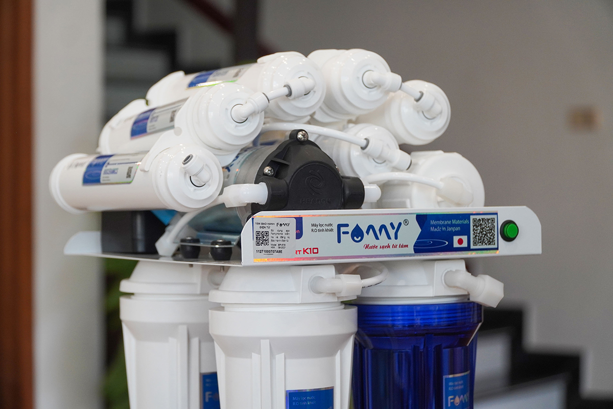 Máy lọc nước 10 cấp lọc FAMY SP-K10 âm tủ bếp