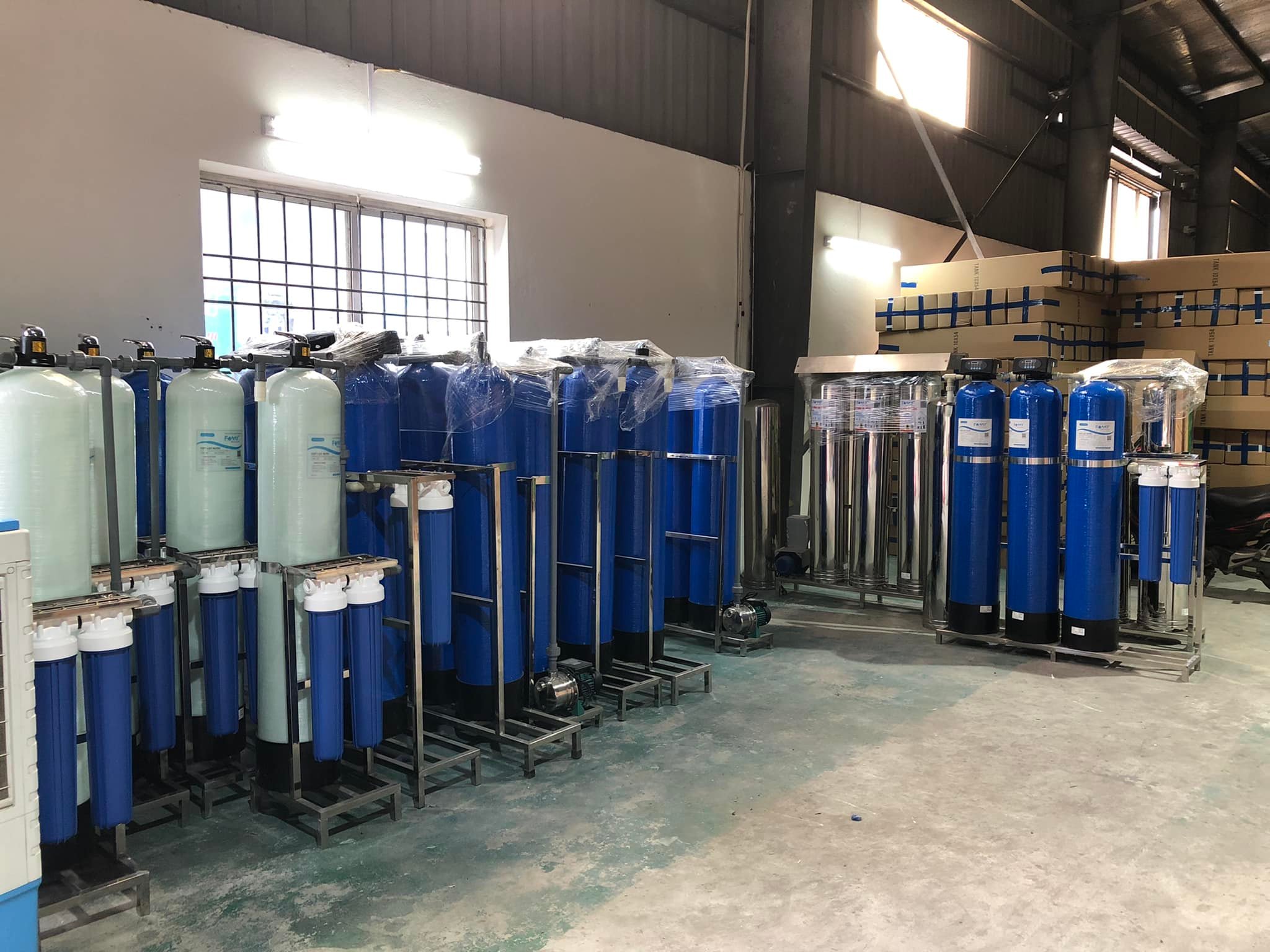 Cột lọc nước composite Famy