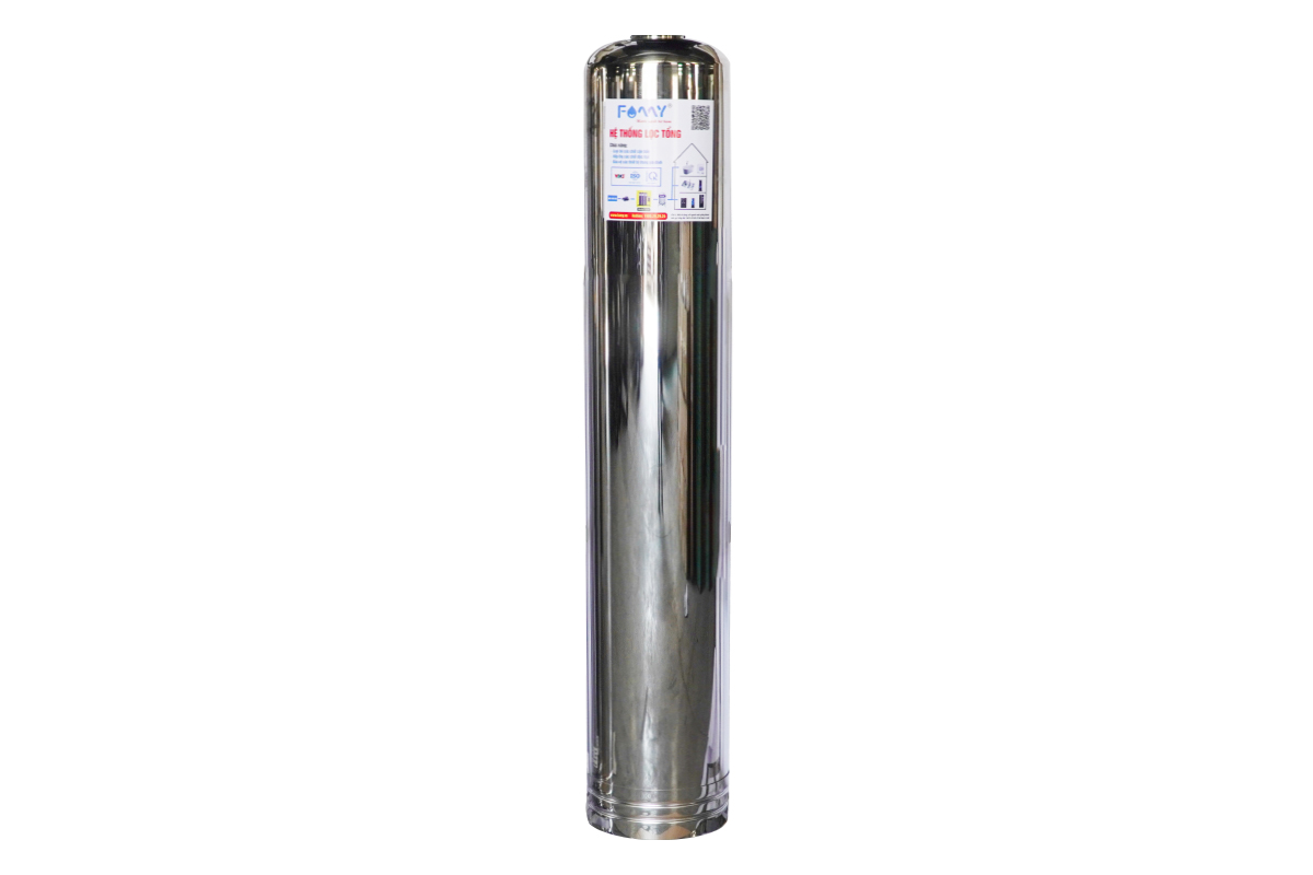 Cột lọc nước inox 304 Famy
