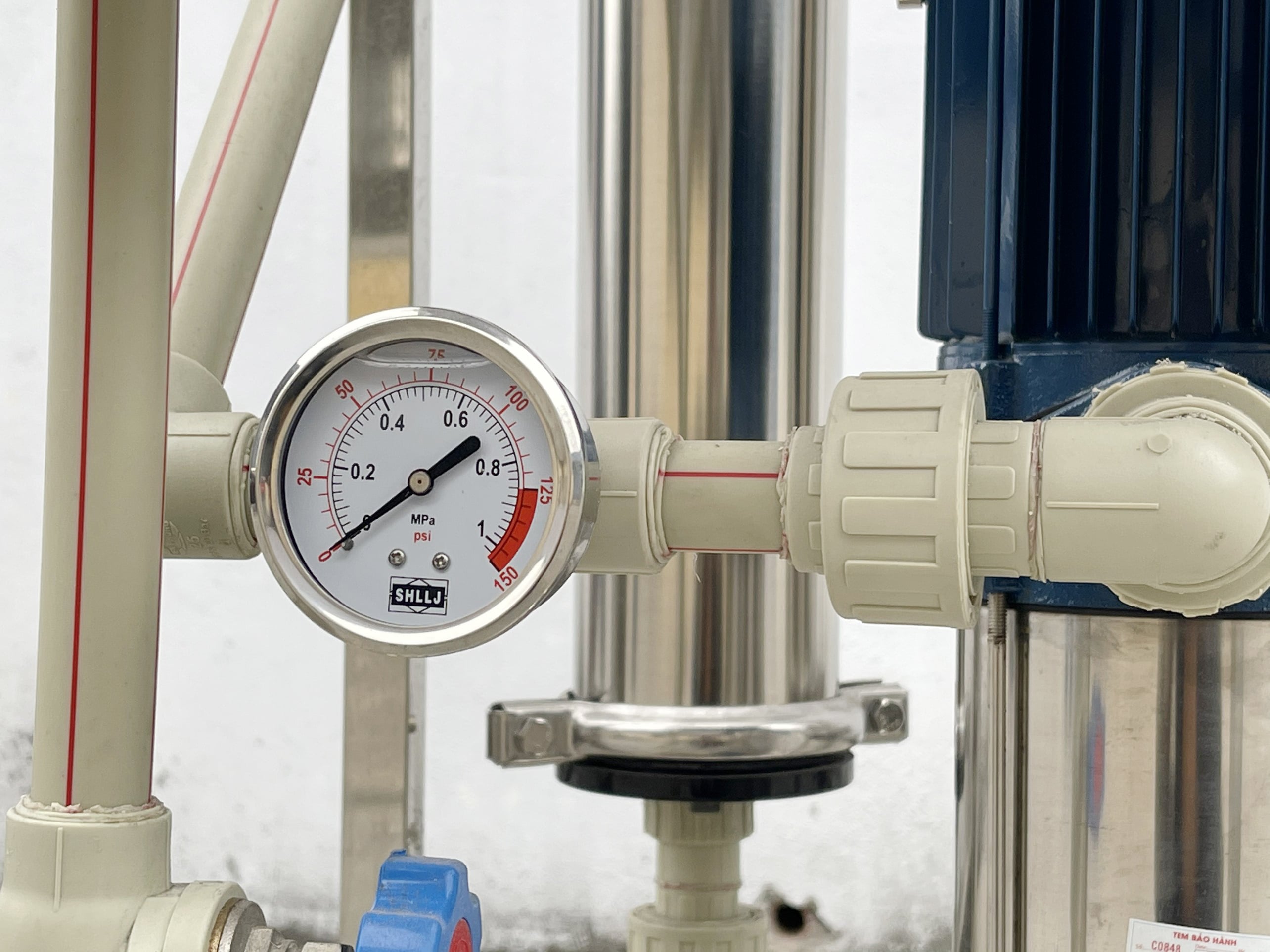 Modul đầu máy lọc nước công nghiệp FAMY CN500B, RO 500 lít/giờ