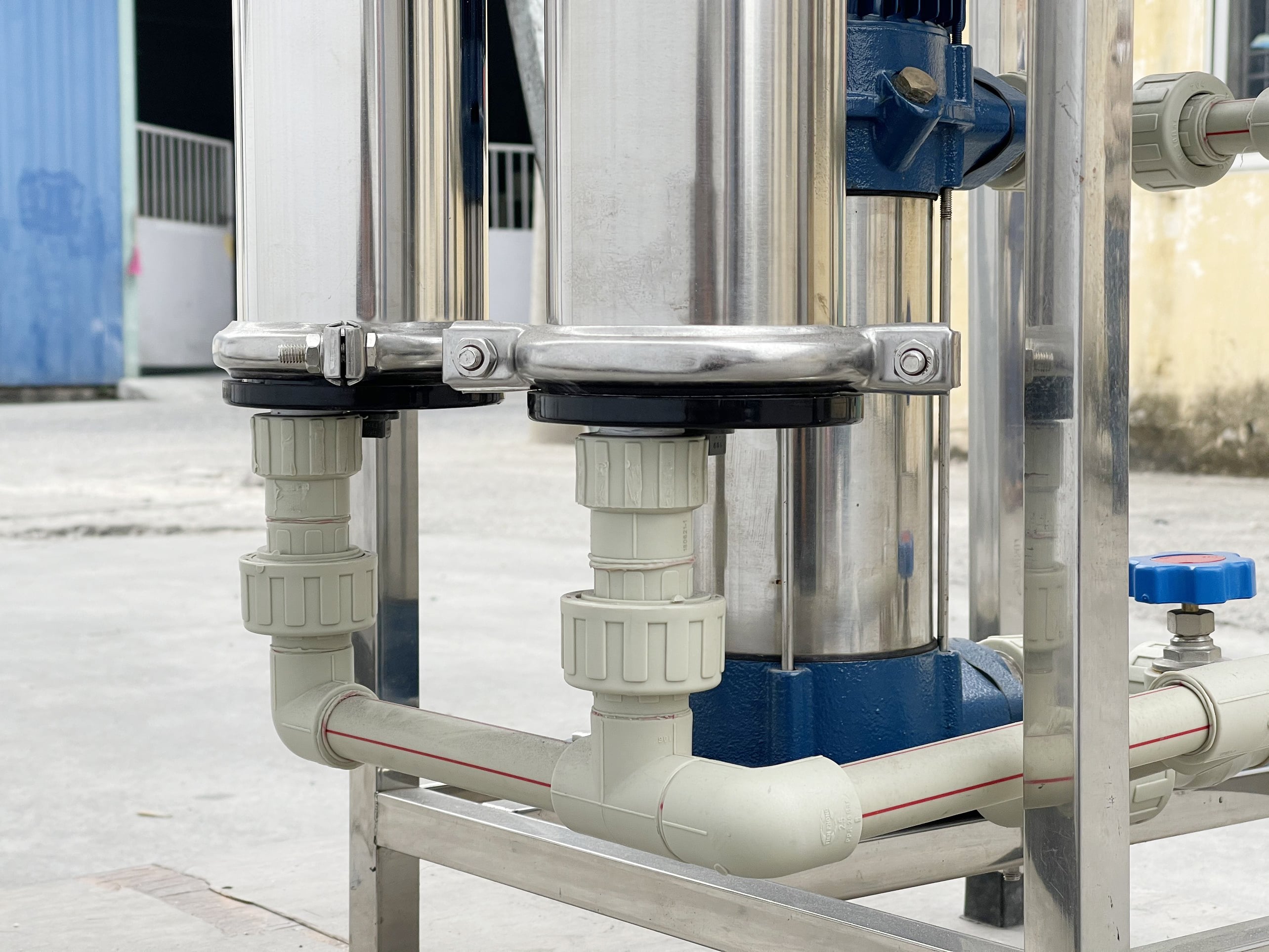 Modul đầu máy lọc nước công nghiệp FAMY CN500B, RO 500 lít/giờ