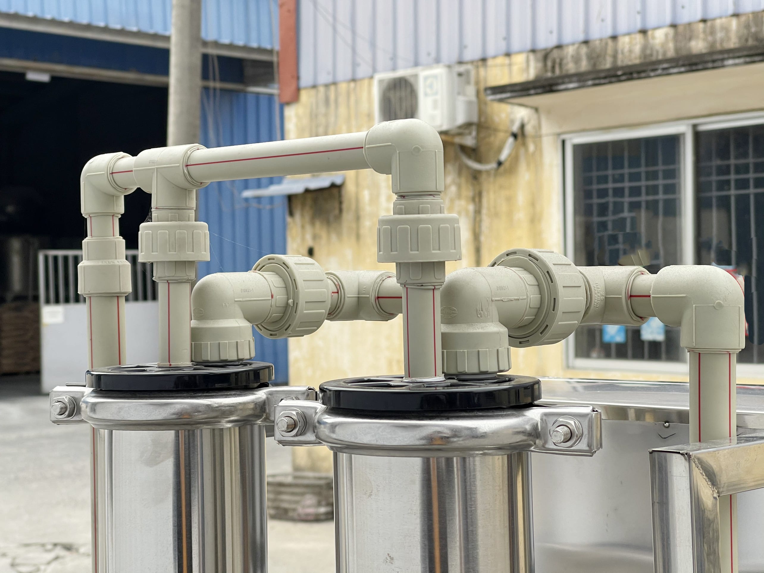 Modul đầu máy lọc nước công nghiệp FAMY CN500B, RO 500 lít/giờ