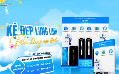 Chương trình Kệ đẹp lung linh bán hàng cực đỉnh