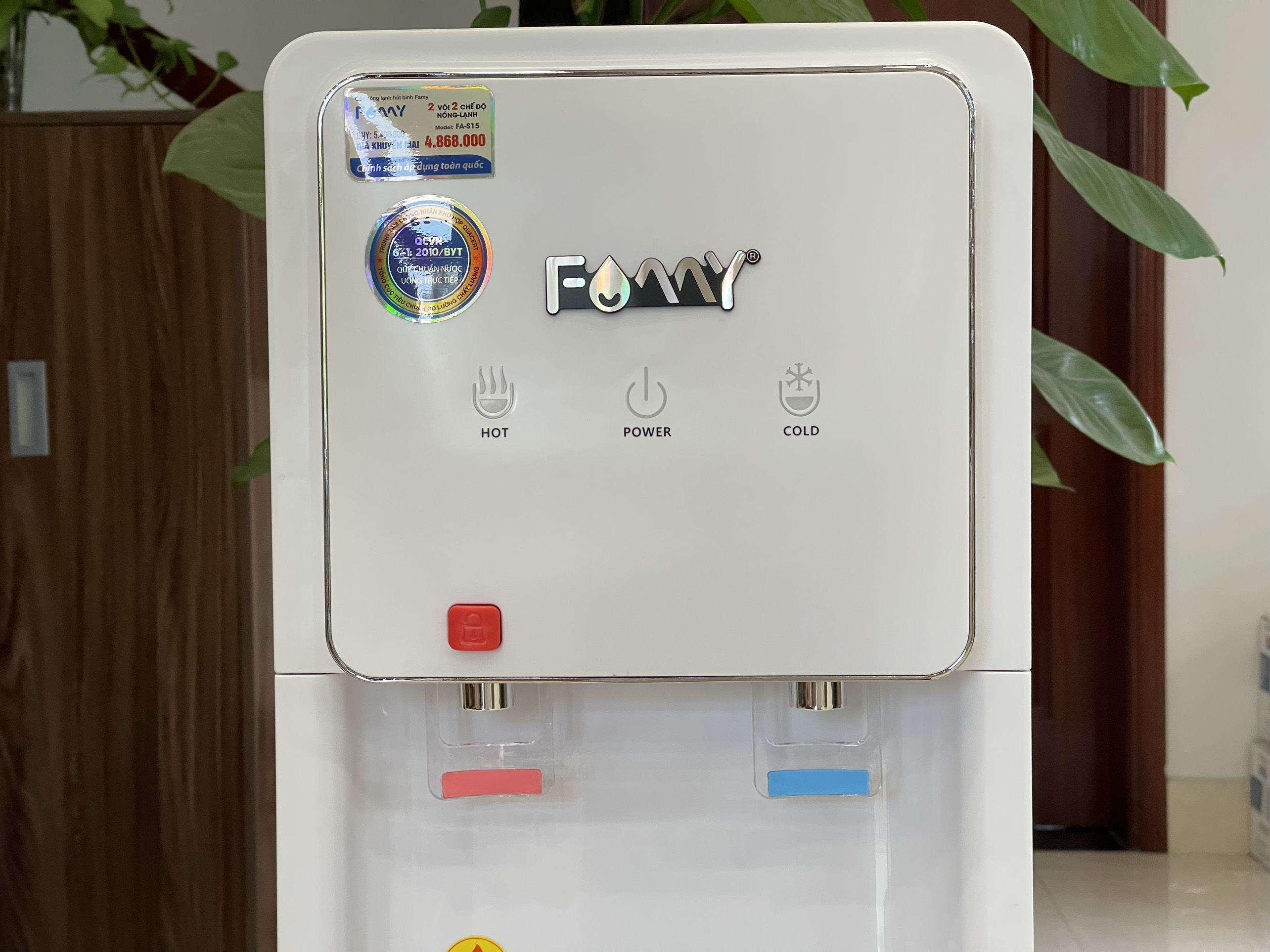 Máy lọc nước nóng lạnh FAMY FA-K15 (2 chế độ nóng-lạnh)