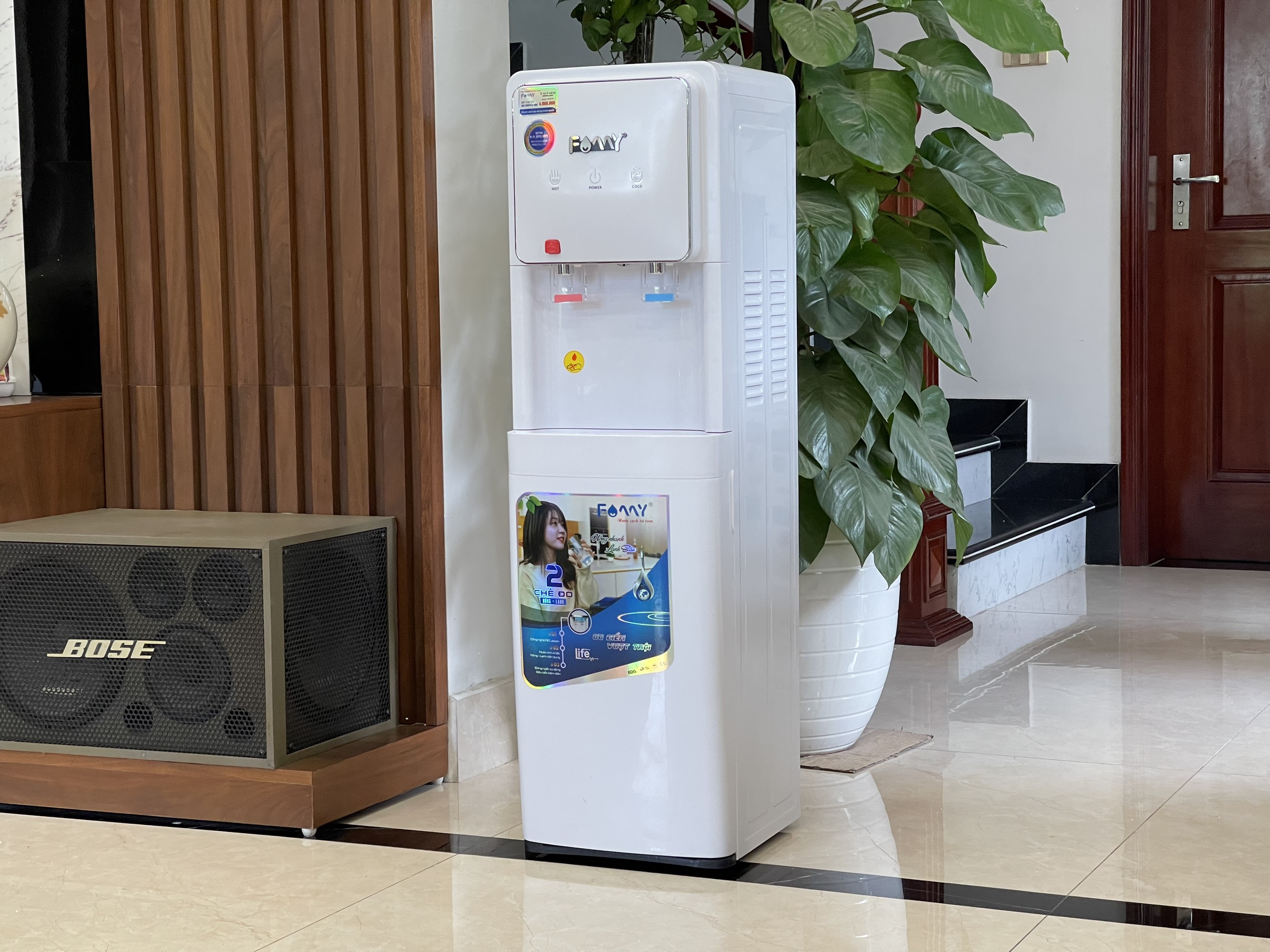 Cây nước nóng lạnh hút bình FAMY FA-S15