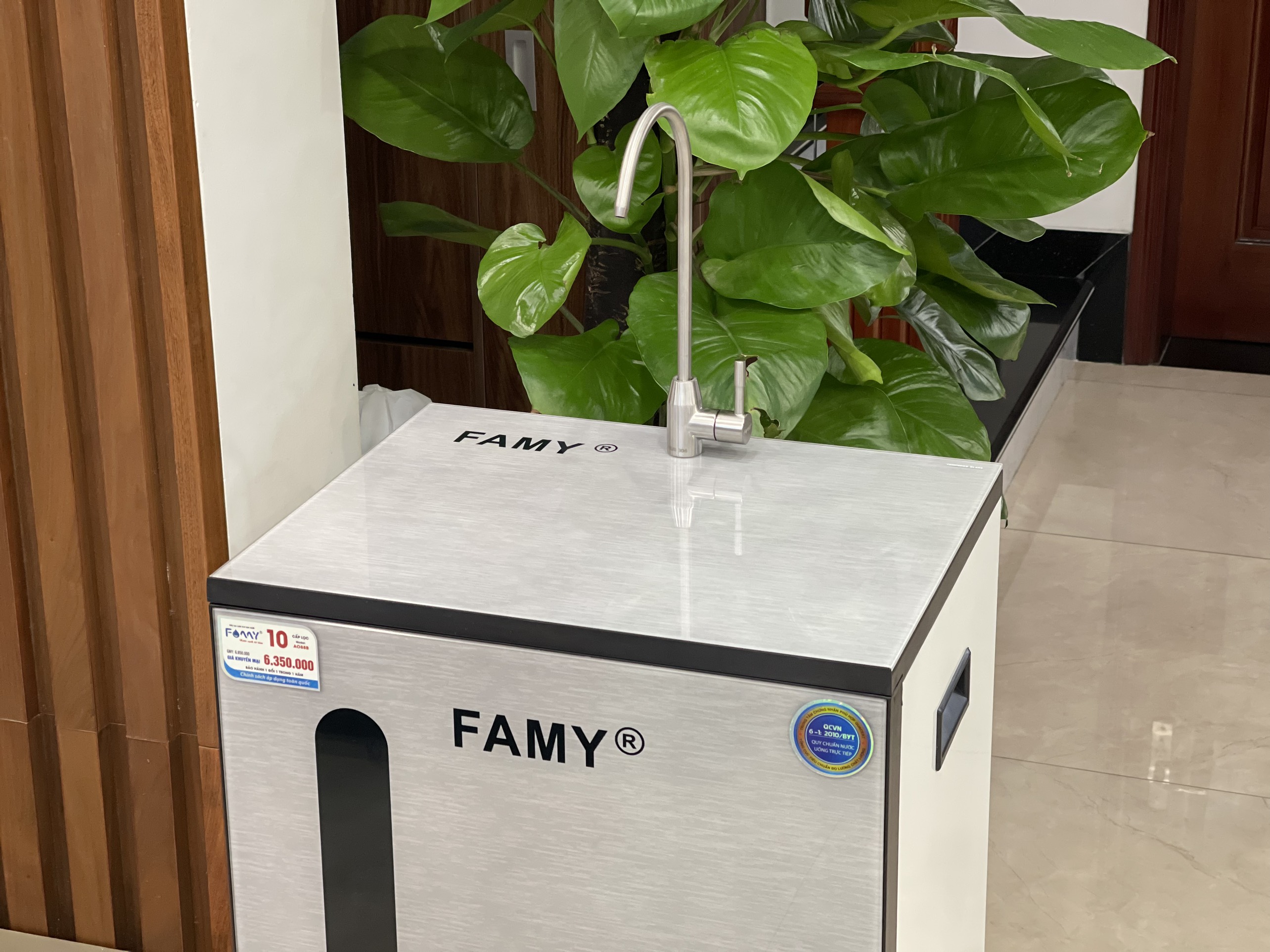 Máy lọc nước 10 cấp lọc FAMY AO88C